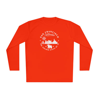 San Francisco CA The Golden State of AI - Unisex Long Sleeve Tee