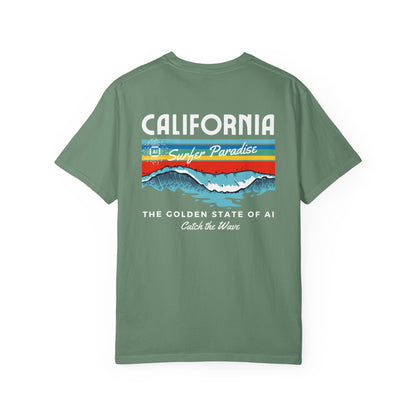 Catch the Wave CA The Golden State of AI - Unisex Tee