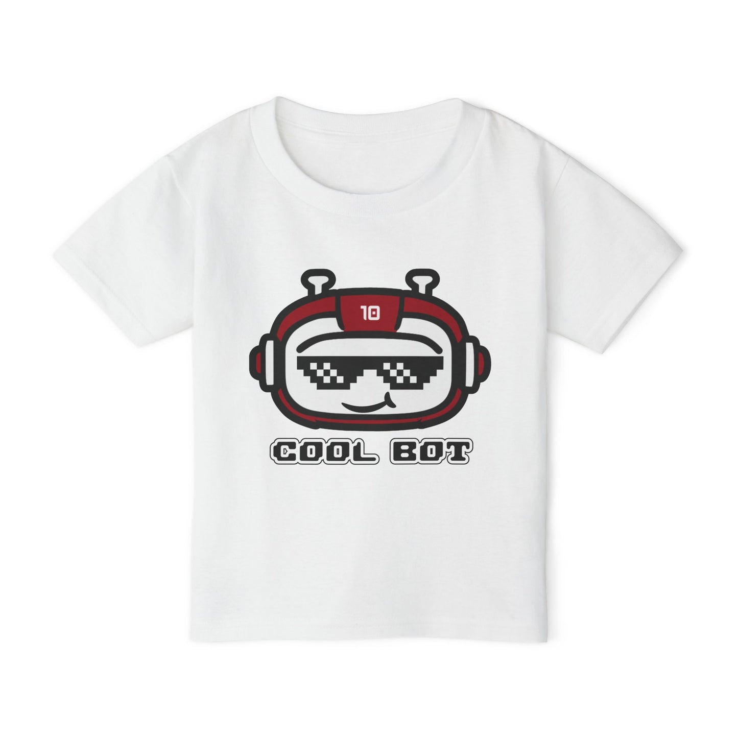 Cool Bot Toddler Short Sleeve Tee