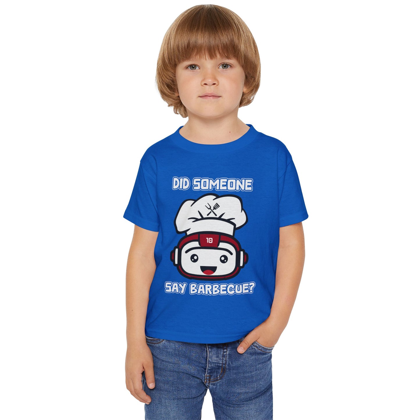 Did Someone Say Barbecue - Robot Toddler Tee
