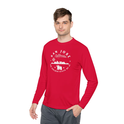San Jose CA The Golden State of AI - Unisex Long Sleeve Tee