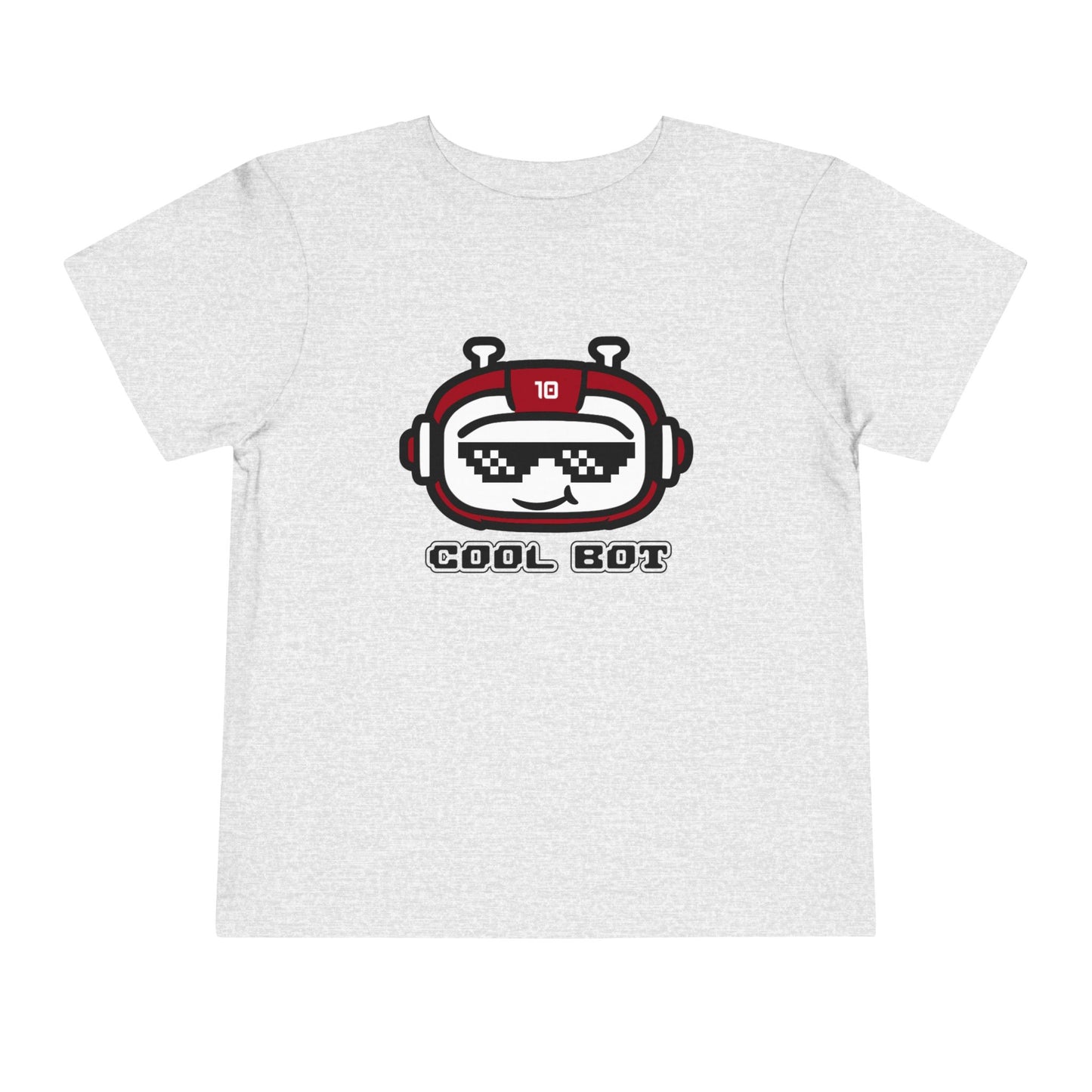 Cool Bot Toddler Short Sleeve Tee - Fun & Stylish Kids Tee for Playtime