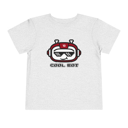 Cool Bot Toddler Short Sleeve Tee - Fun & Stylish Kids Tee for Playtime