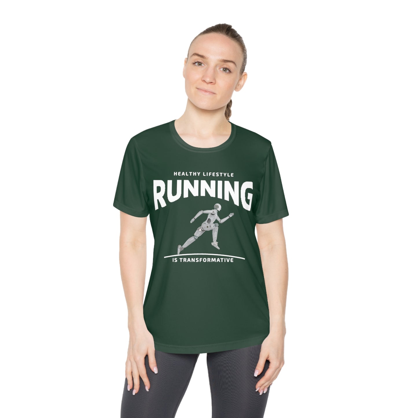 Healthy Lifestyle Running is Transformative - Workout Tee