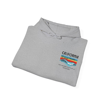Catch the Wave CA The Golden State of AI - Perfect for AI Tech Beach Lovers & Adventure Seekers