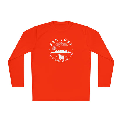 San Jose CA The Golden State of AI - Unisex Long Sleeve Tee