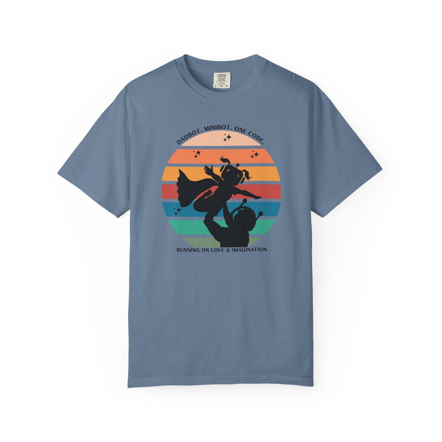 DadBot. MiniBot (girl). One Code.  Unisex T-shirt