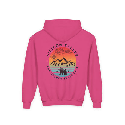 Silicon Valley  CA The State of AI Youth Hoodie