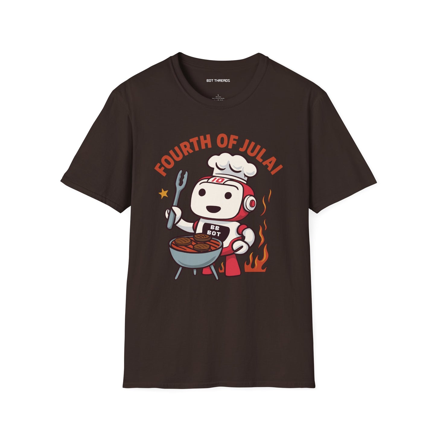 Fourth of July AI Tech Unisex T-Shirt