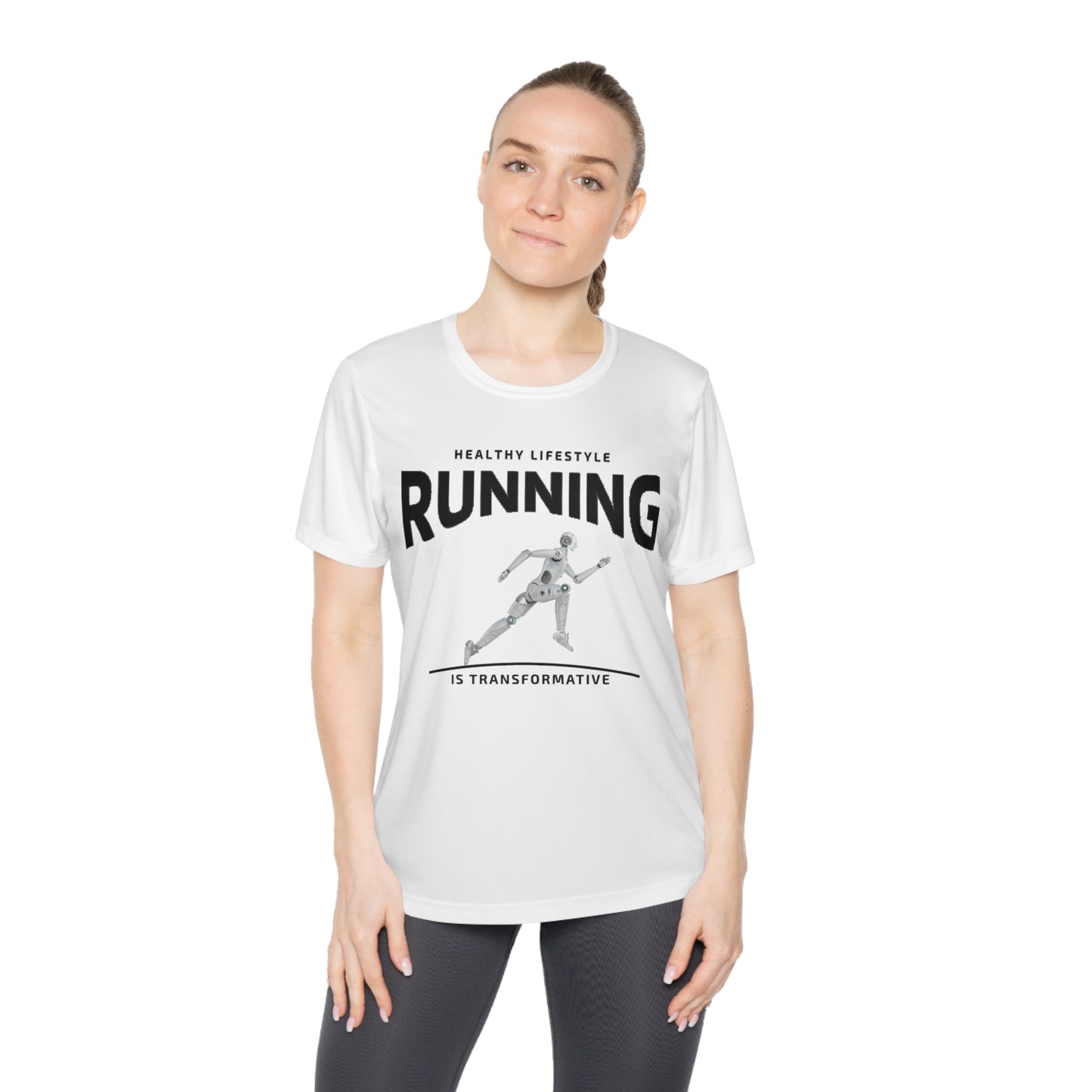 Healthy Lifestyle Running is Transformative - Workout Tee