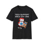 Tech Support DADBot Design - Unisex Softstyle T-Shirt