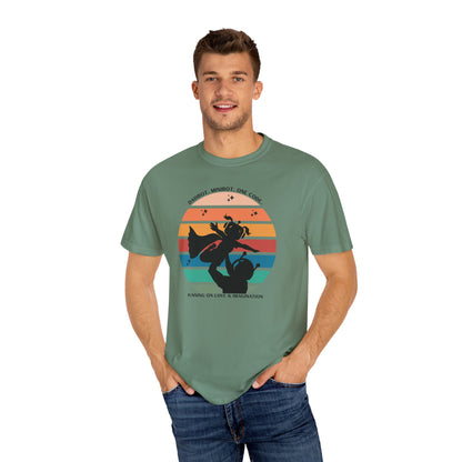 DadBot. MiniBot (girl). One Code.  Unisex T-shirt