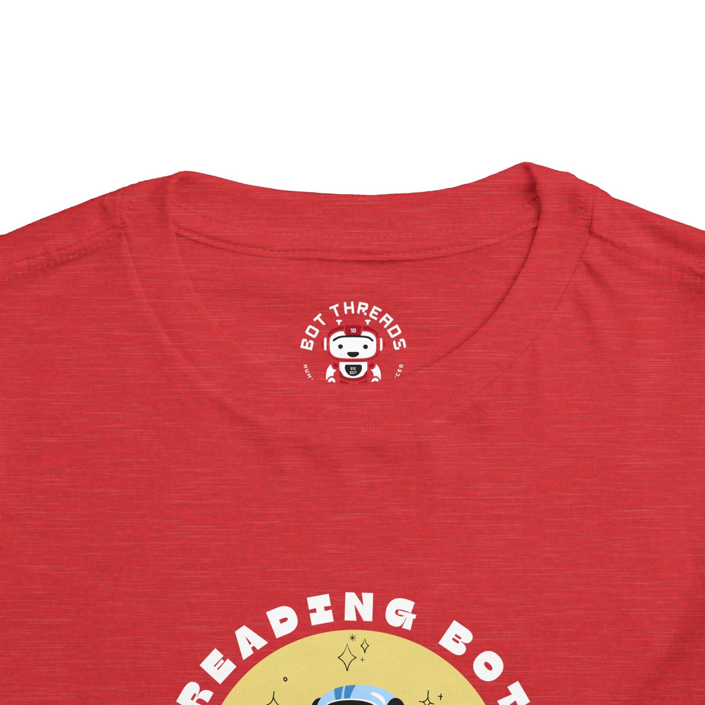 Rainbow Reading Bot - Toddler Tee