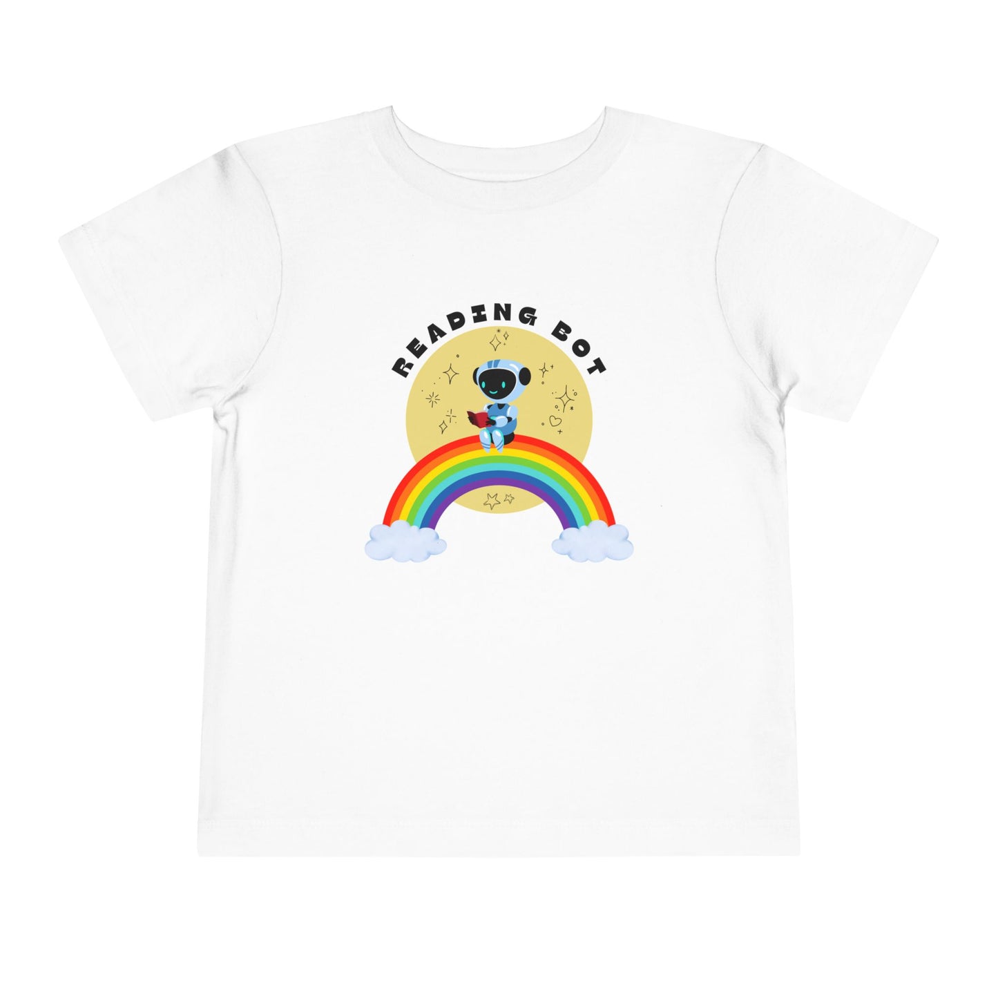 Rainbow Reading Bot - Toddler Tee
