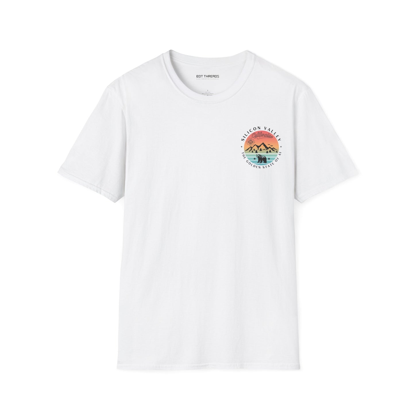 Silicon Valley CA The Golden State of AI Unisex T-Shirt