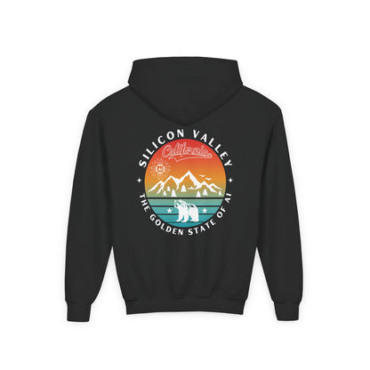 Silicon Valley  CA The State of AI Youth Hoodie
