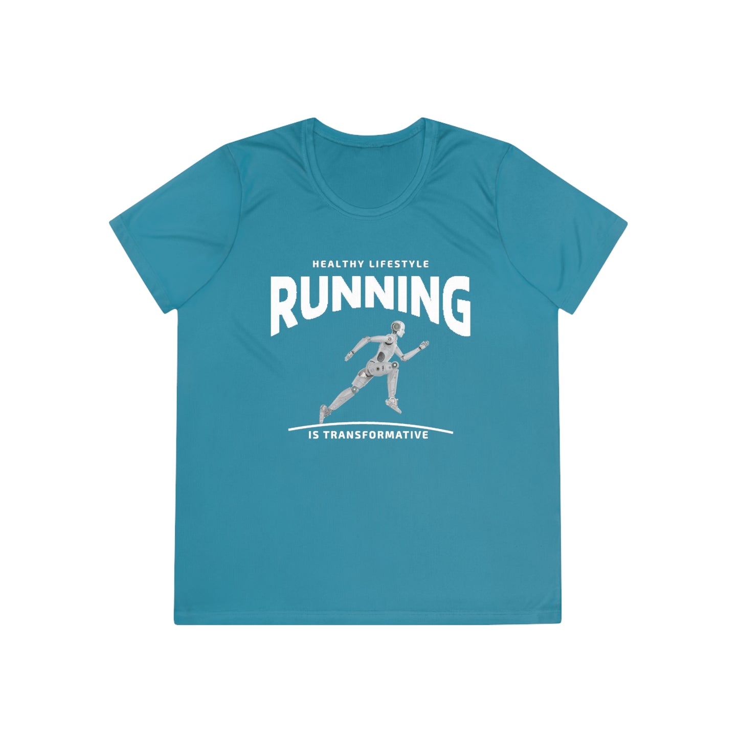 Healthy Lifestyle Running is Transformative - Workout Tee