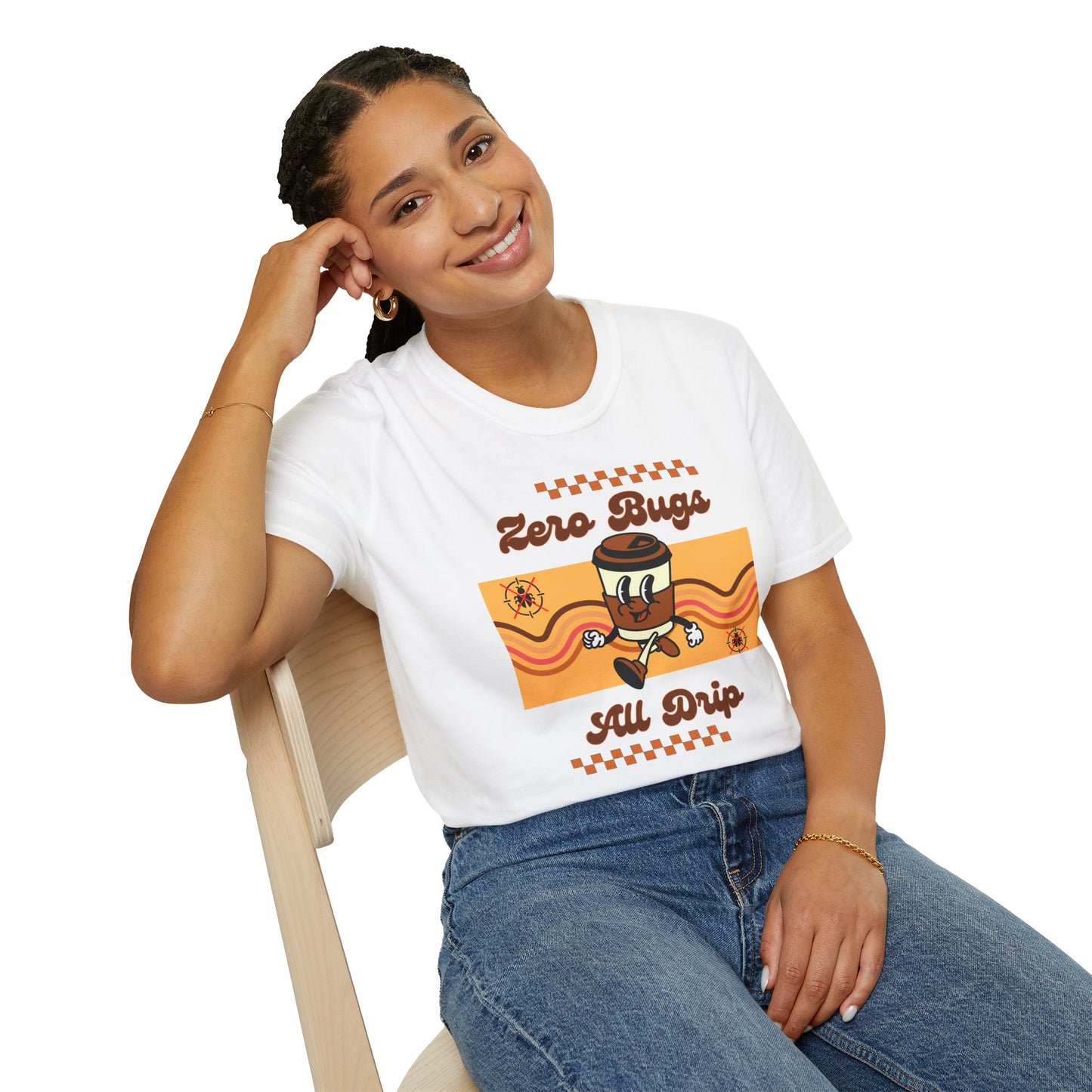 'Zero Bugs, All Drip' - Unisex Tee