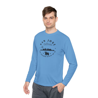 San Jose CA The Golden State of AI - Unisex Long Sleeve Tee