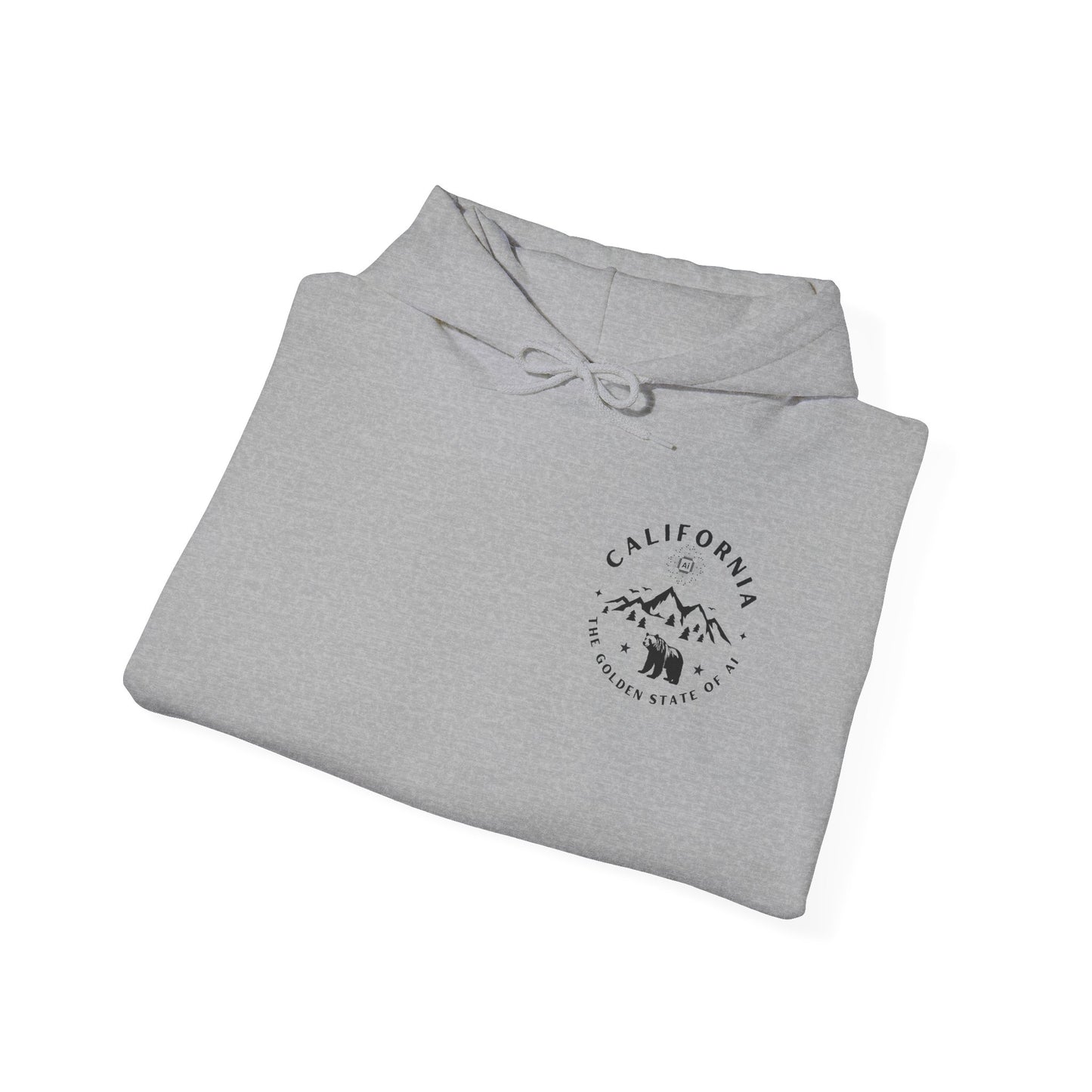 California The Golden State of AI - Unisex Hoodie