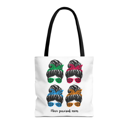 Love Powered Mom Tote Bag
