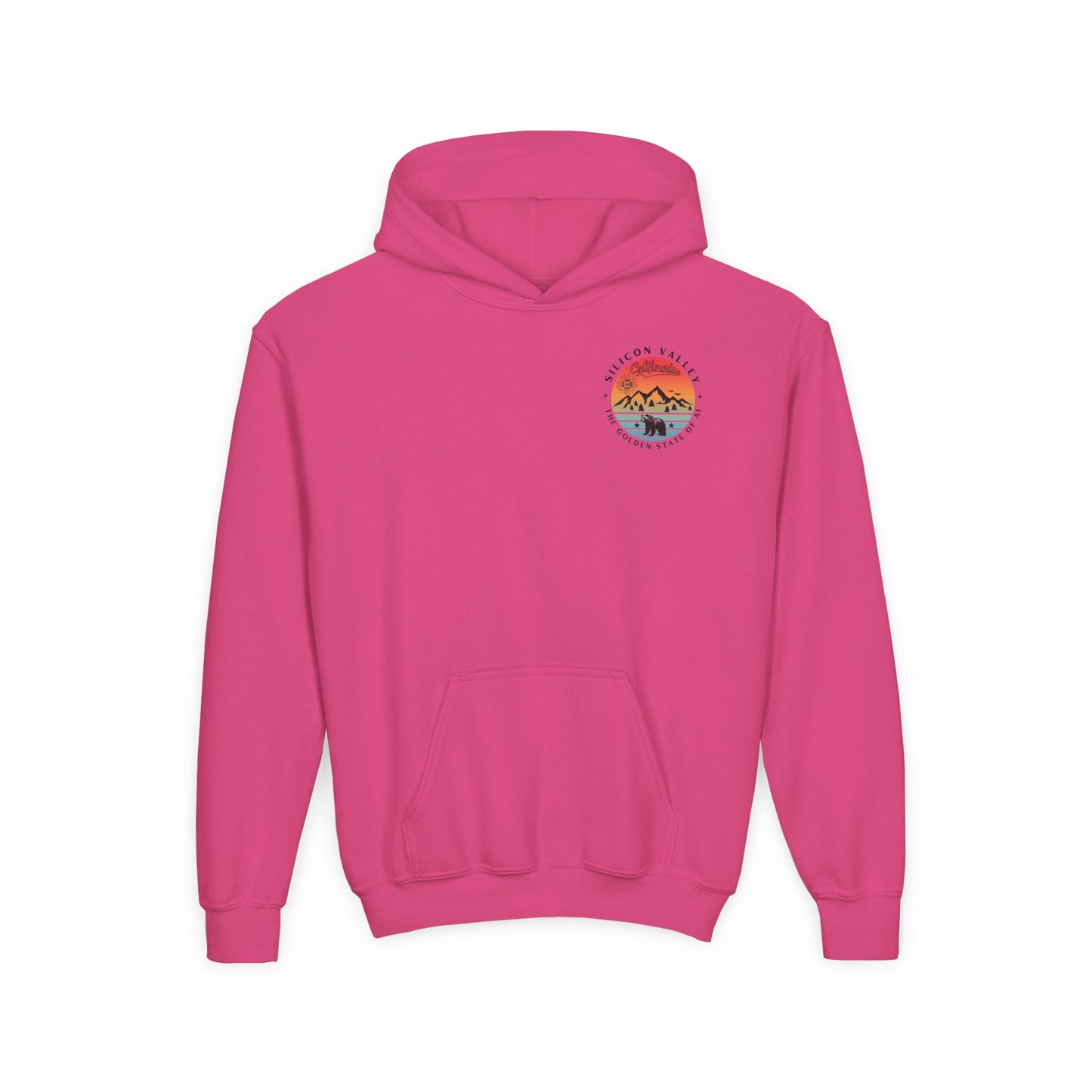 Silicon Valley  CA The State of AI Youth Hoodie