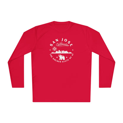 San Jose CA The Golden State of AI - Unisex Long Sleeve Tee