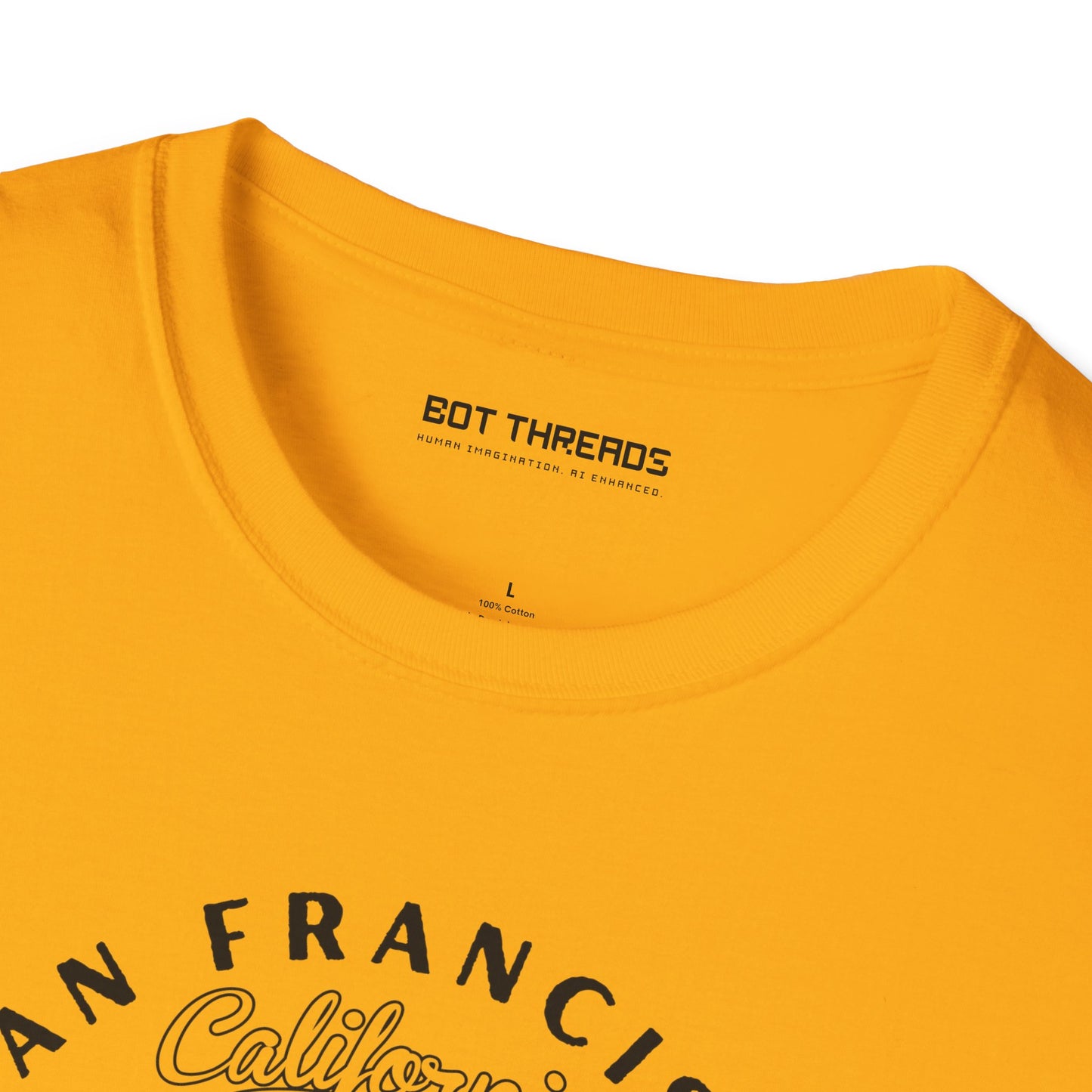 San Francisco CA The Golden State of AI - Unisex Softstyle Tee