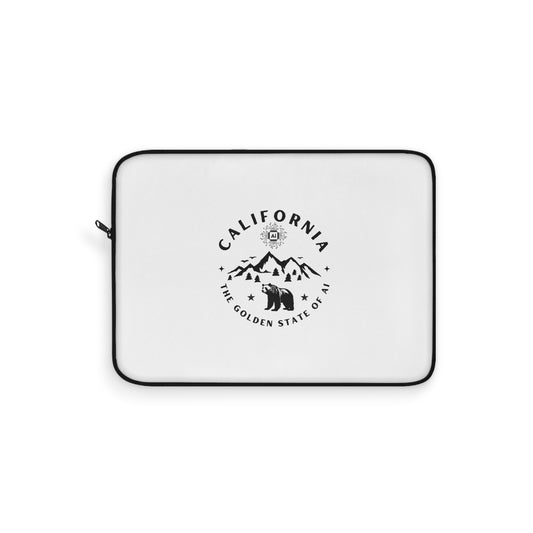 California The Golden State of AI -  Laptop Sleeve