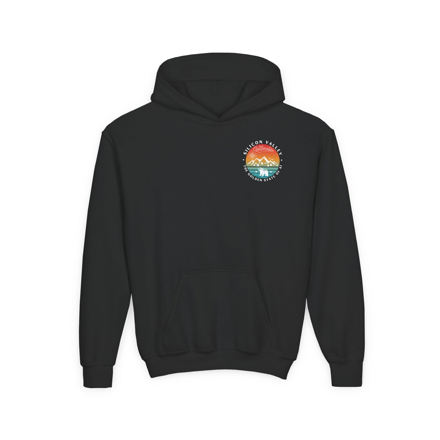 Silicon Valley  CA The State of AI Youth Hoodie