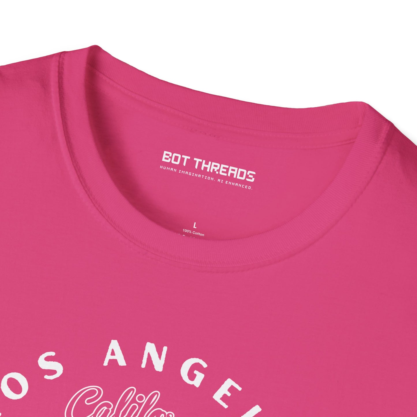 Los Angeles CA The Golden State of AI - Unisex Softstyle Tee