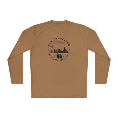 San Francisco CA The Golden State of AI - Unisex Long Sleeve Tee