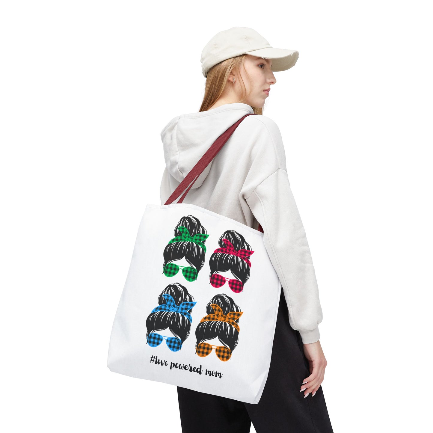 Love Powered Mom Tote Bag
