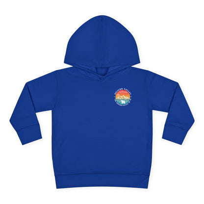 Silicon Valley CA The Golden State of AI - Toddler Tech Themed Hoodie