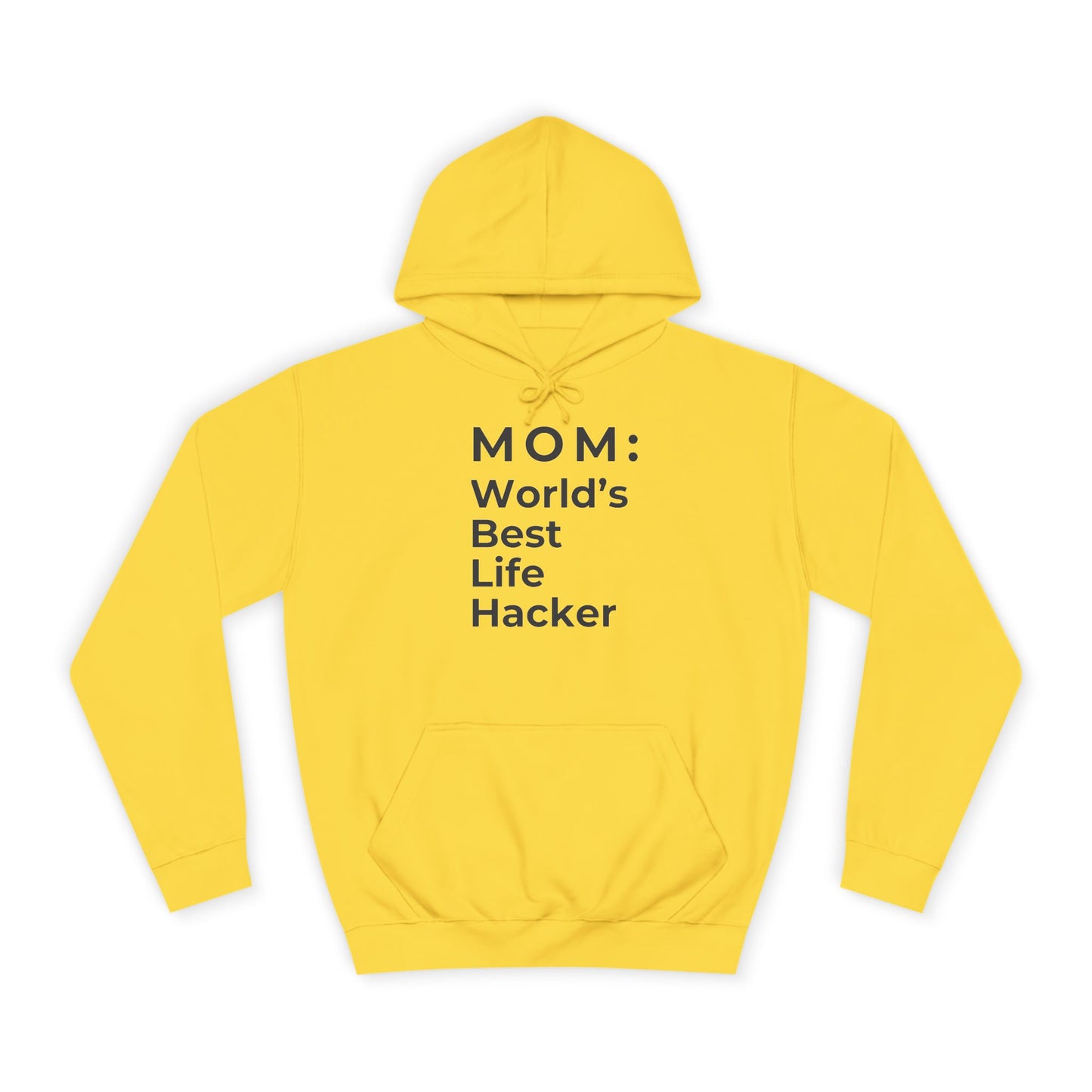 MOM: World's Best Life Hacker - Stylish Hoodie