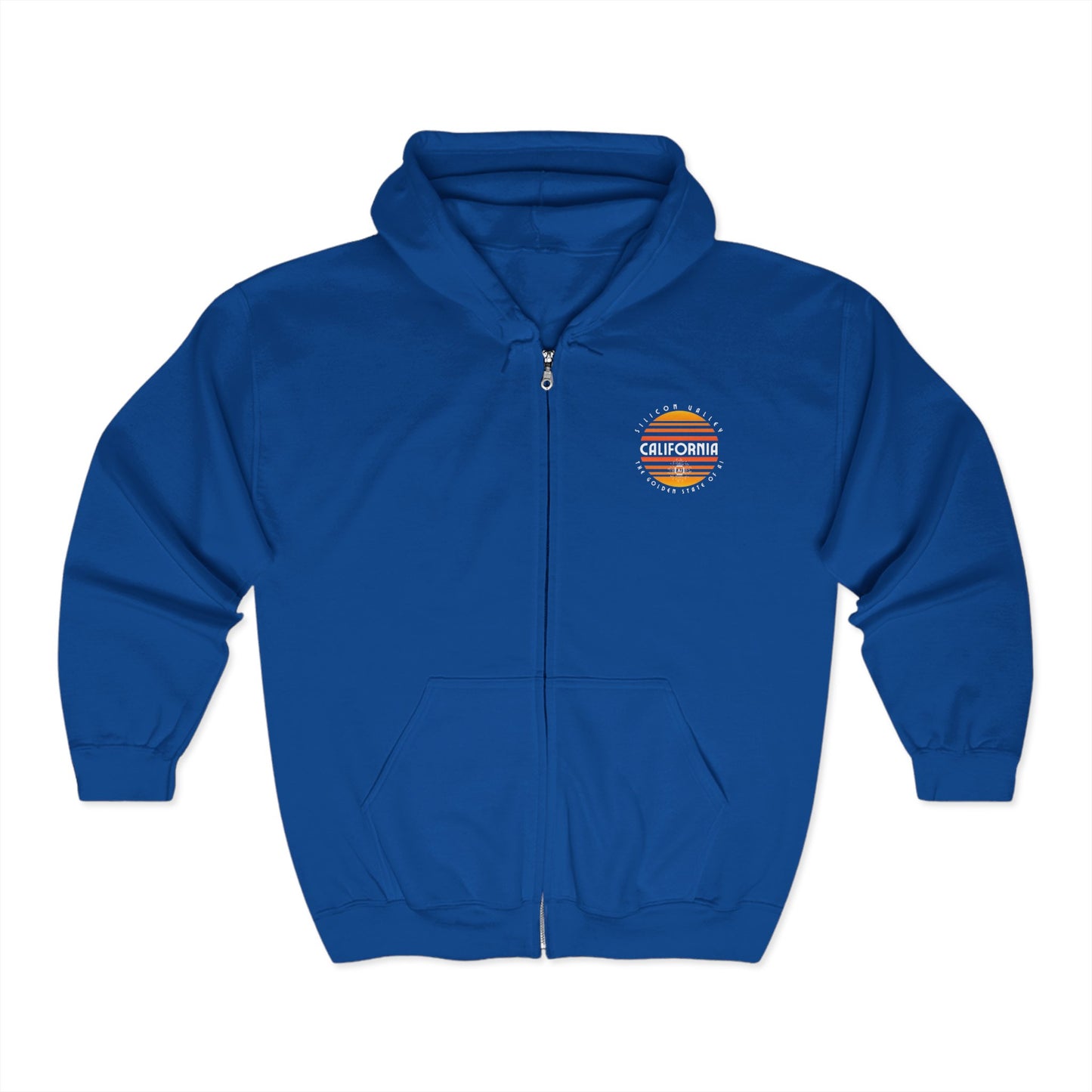 Silicon Valley CA The Golden State of AI Hoodie Sweatshirt