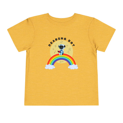 Rainbow Reading Bot - Toddler Tee