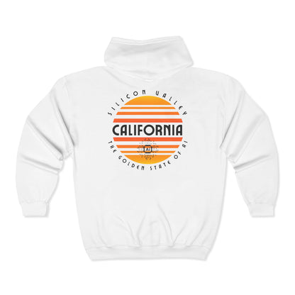 Silicon Valley CA The Golden State of AI Hoodie Sweatshirt