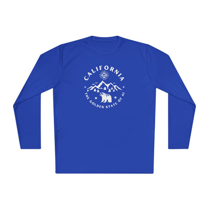 California The Golden State of AI - Unisex Long Sleeve Tee