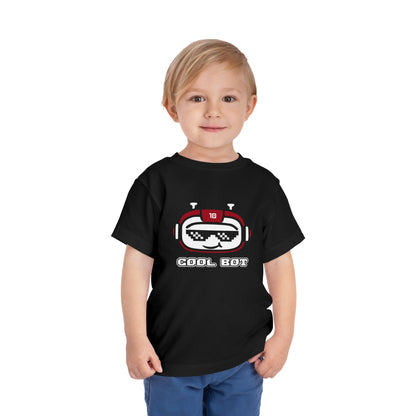 Cool Bot Toddler Short Sleeve Tee - Fun & Stylish Kids Tee for Playtime