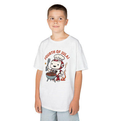 Kids Fourth of July"AI" Design Tee