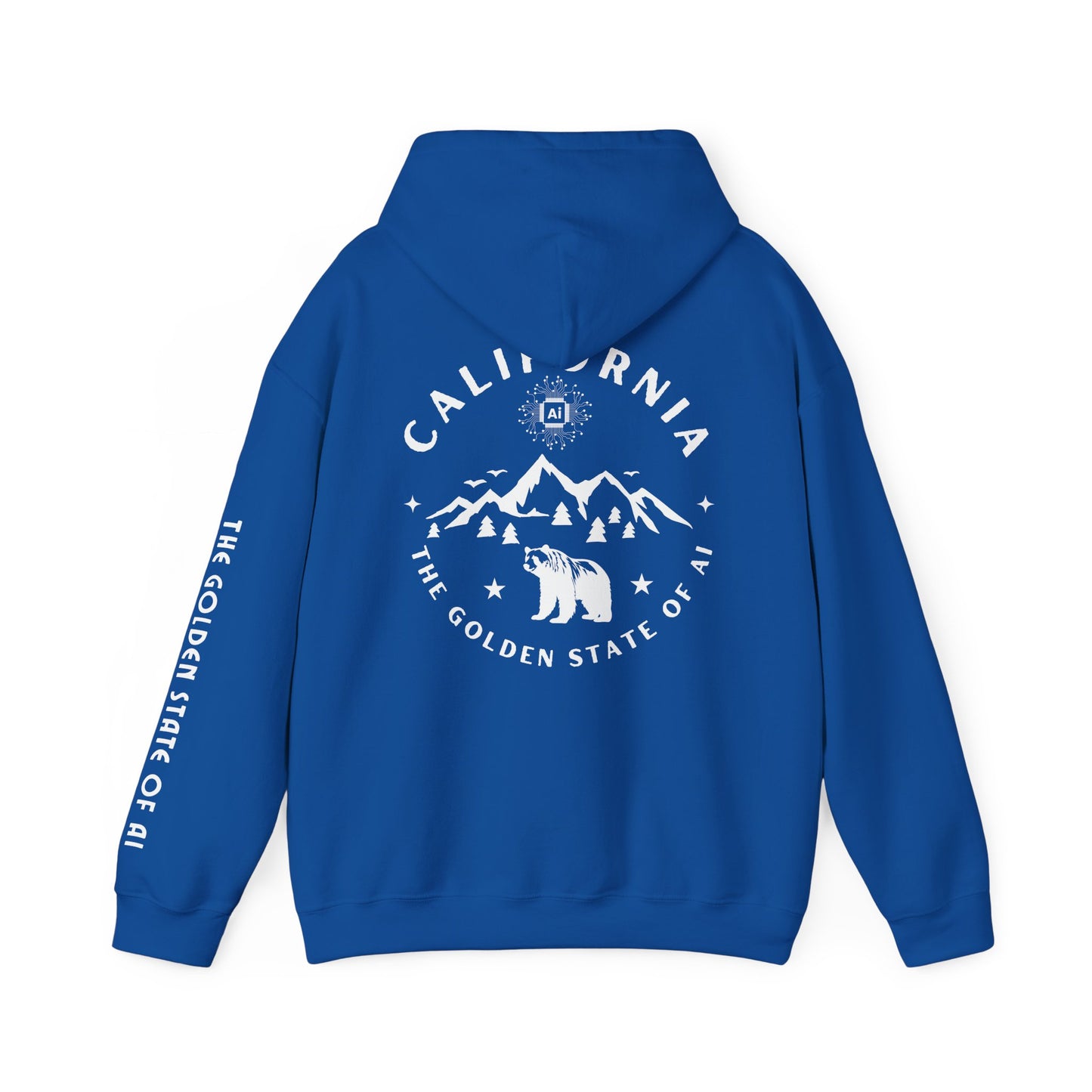 California The Golden State of AI - Unisex Hoodie