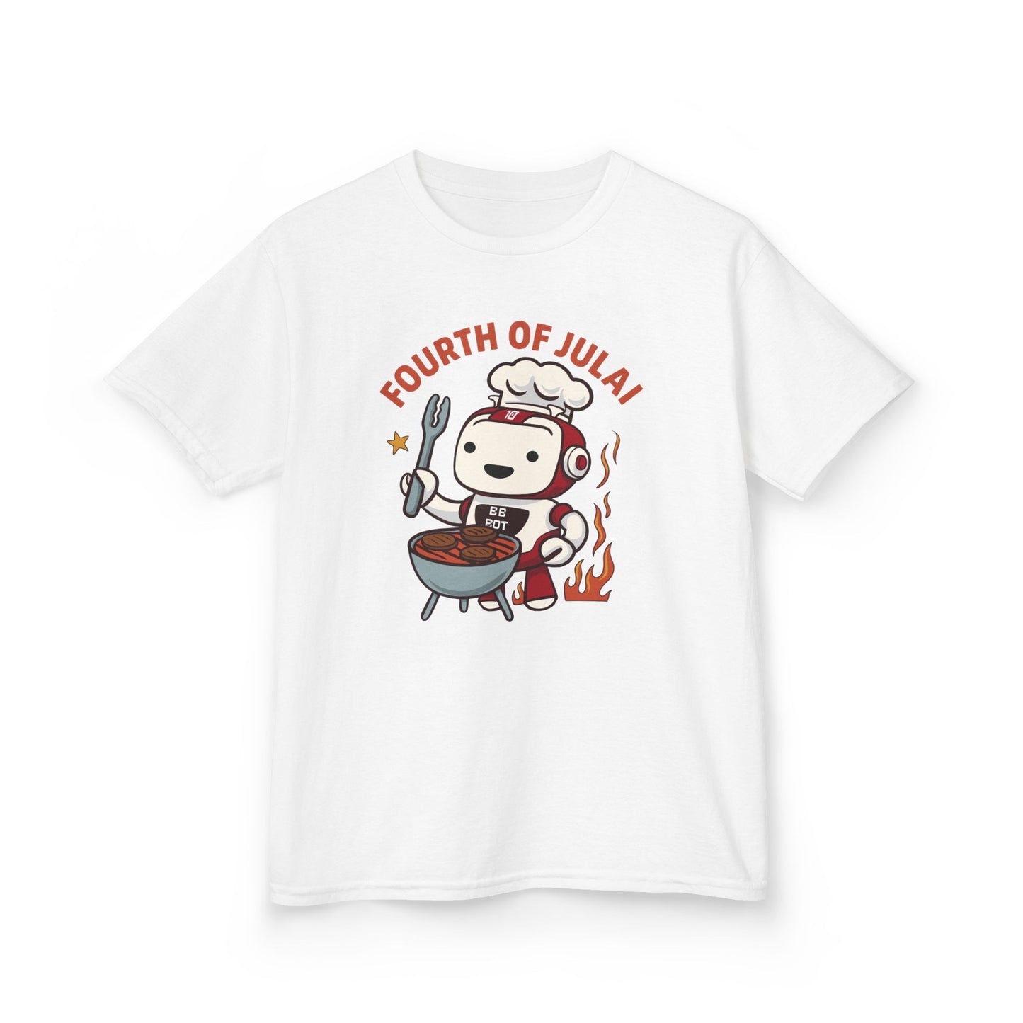 Kids Fourth of July"AI" Design Tee