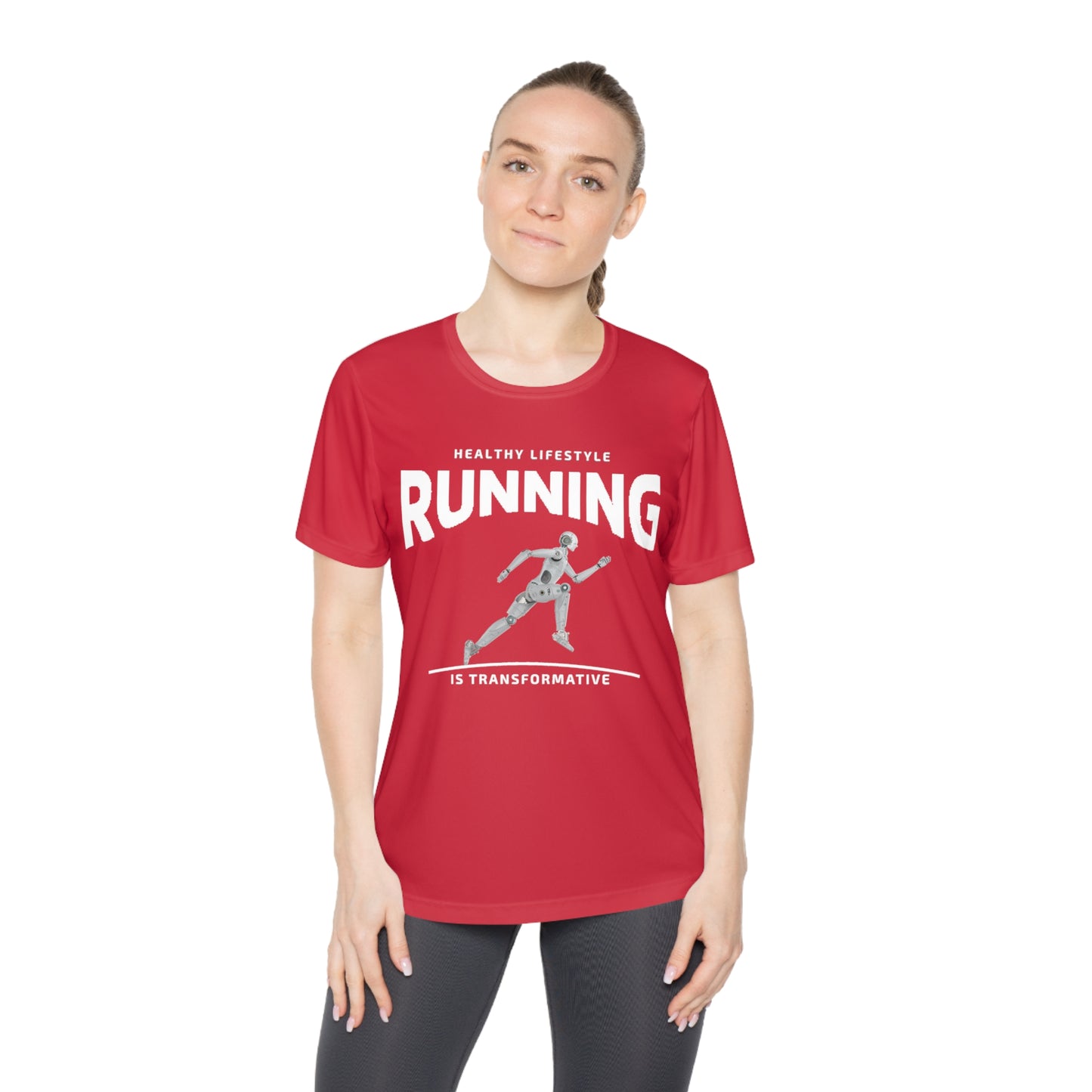 Healthy Lifestyle Running is Transformative - Workout Tee