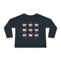 Toddler Robot Emotions Long Sleeve Tee