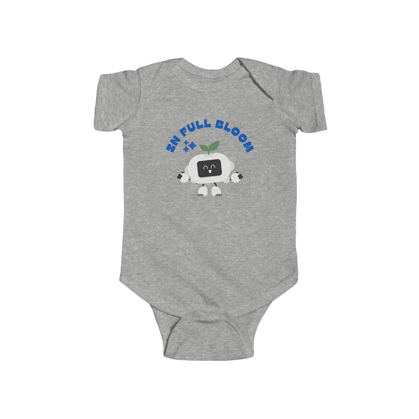 Cute 'In Full Bloom' Infant Bodysuit - Perfect for Baby Showers & Spring Celebrations