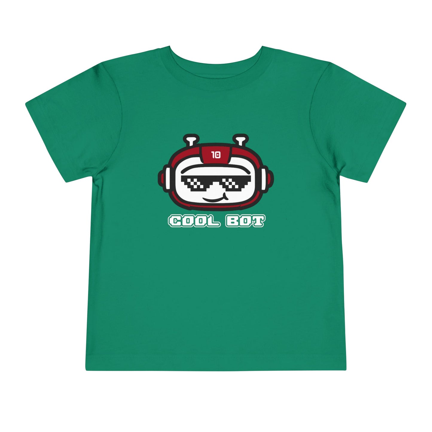 Cool Bot Toddler Short Sleeve Tee - Fun & Stylish Kids Tee for Playtime