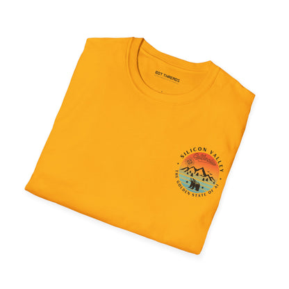 Silicon Valley CA The Golden State of AI Unisex T-Shirt