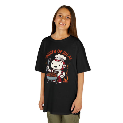 Kids Fourth of July"AI" Design Tee