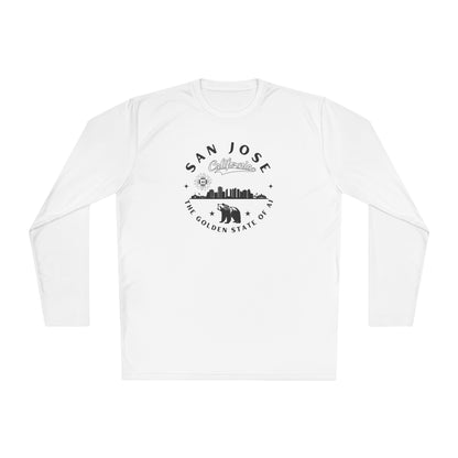 San Jose CA The Golden State of AI - Unisex Long Sleeve Tee